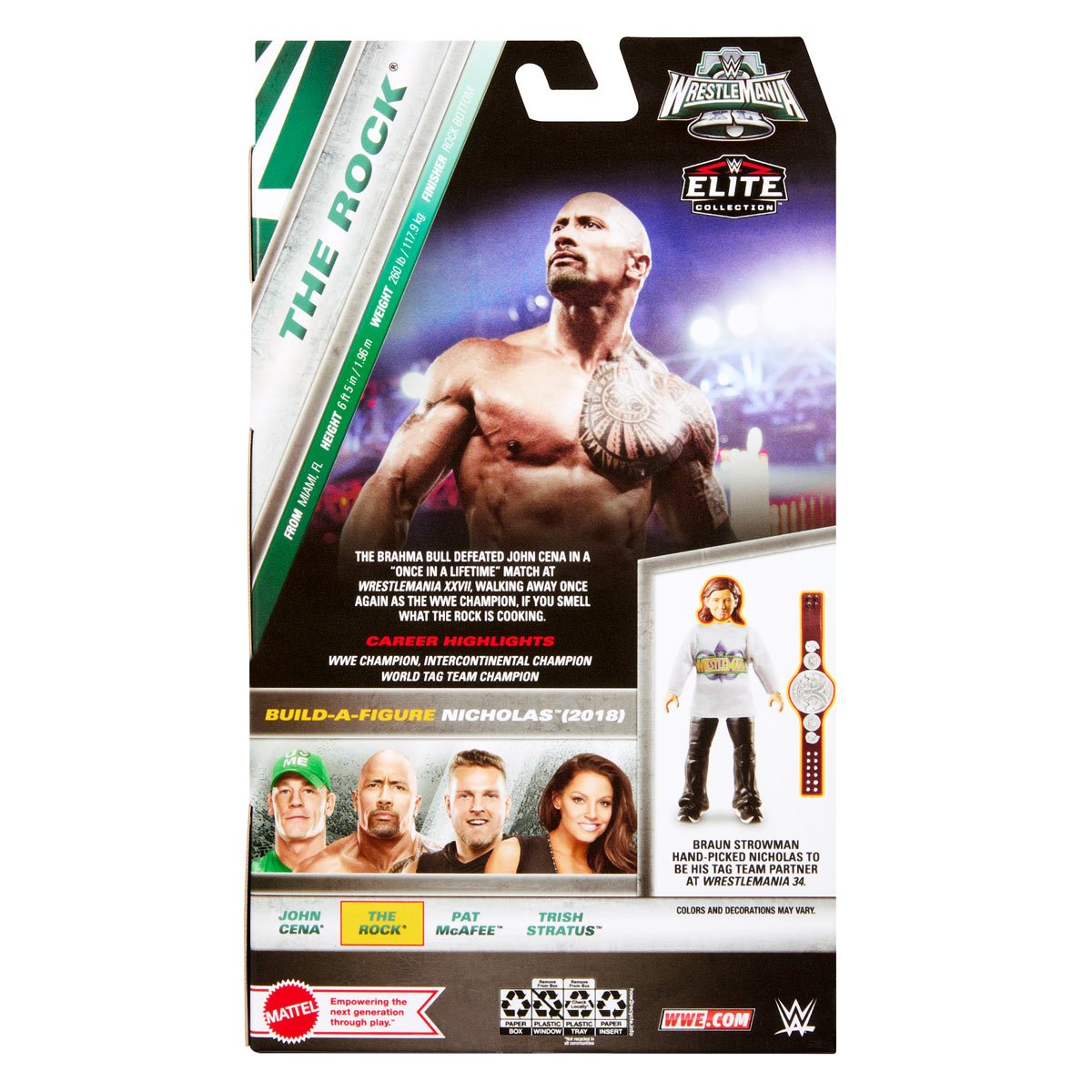 WWE Elite Collection WrestleMania 2024 The Rock