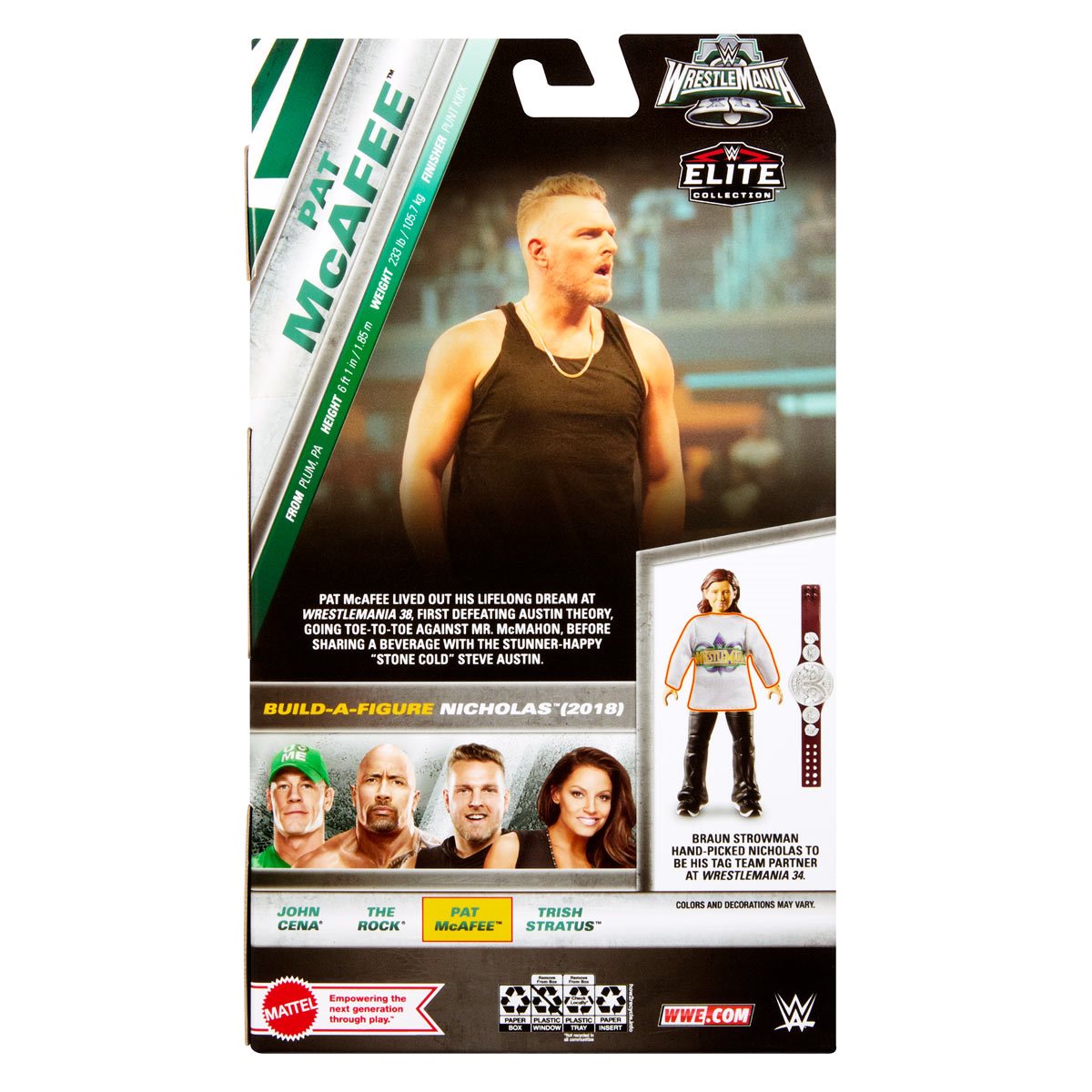 WWE Elite Collection WrestleMania 2024 Pat McAfee