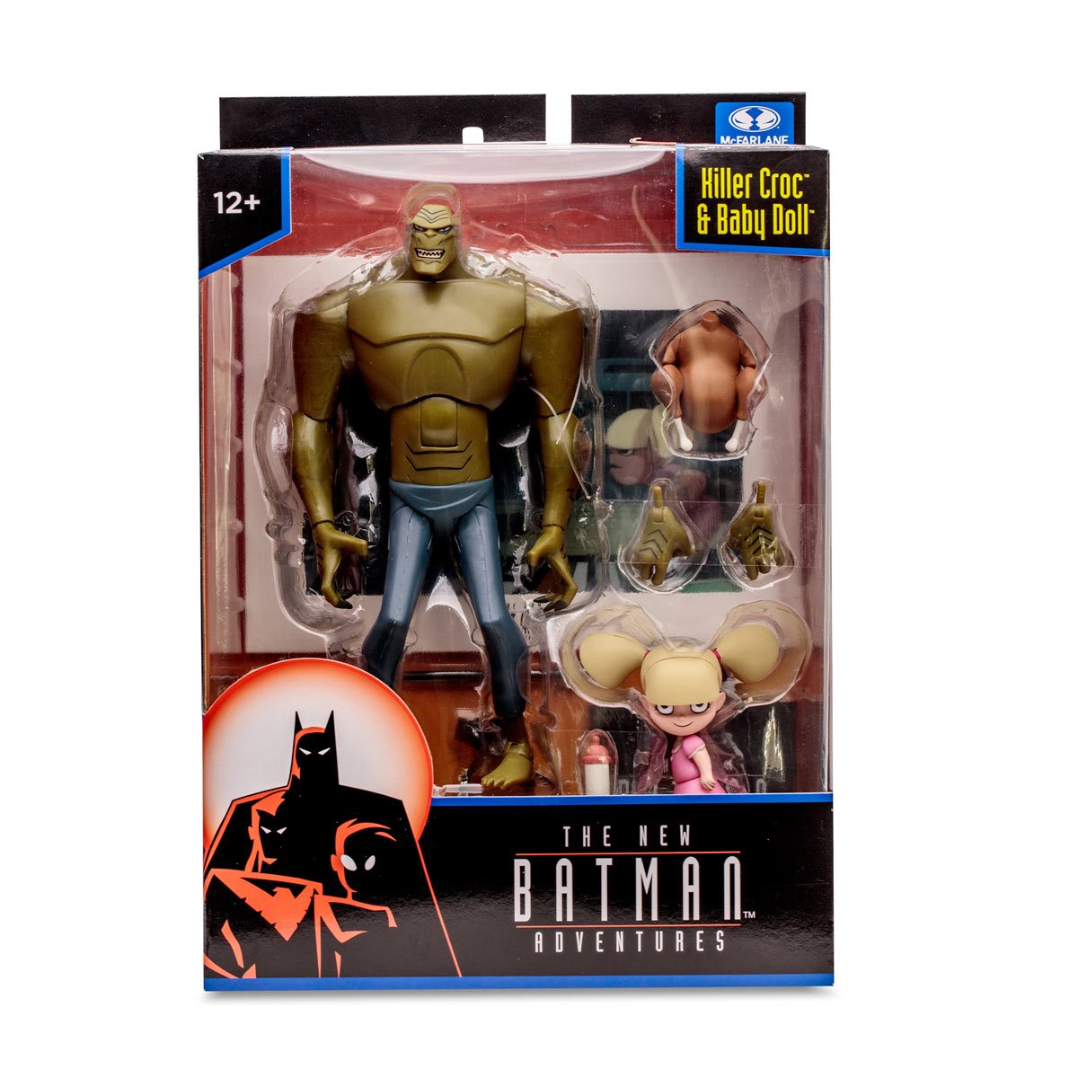 The New Batman Adventures Wave 1 Killer Croc & Baby Doll