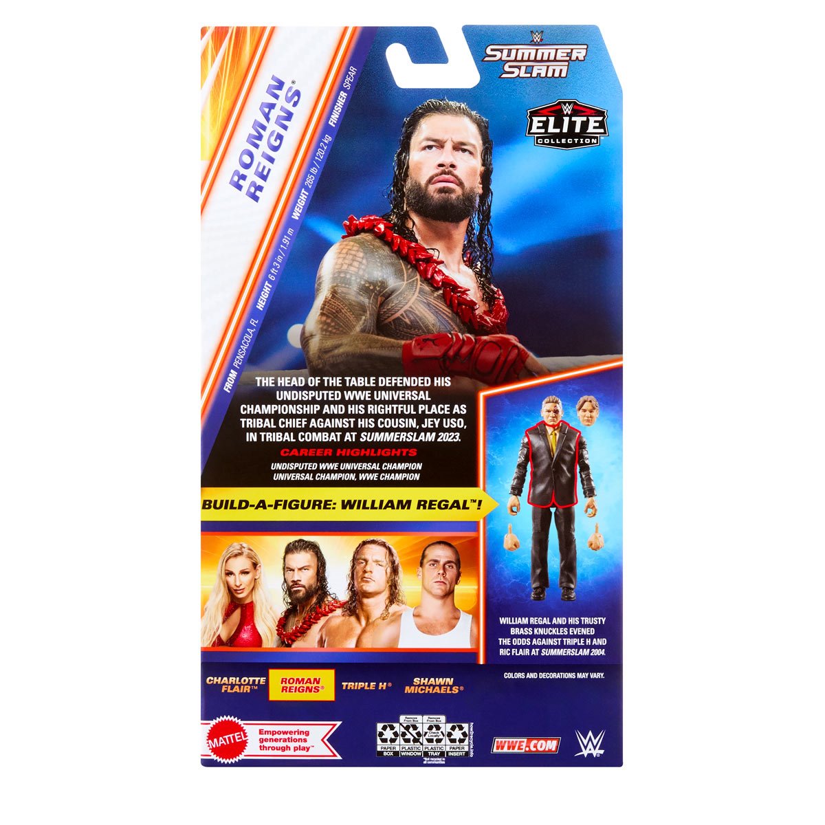 WWE Elite Collection SummerSlam 2025 Roman Reigns