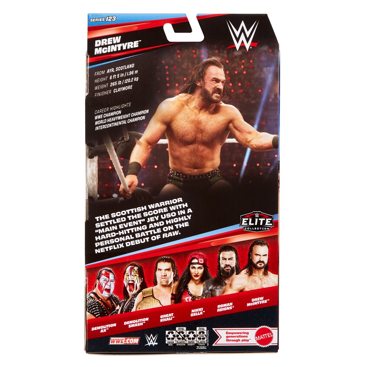 WWE Elite Collection Series 123 Drew McIntyre