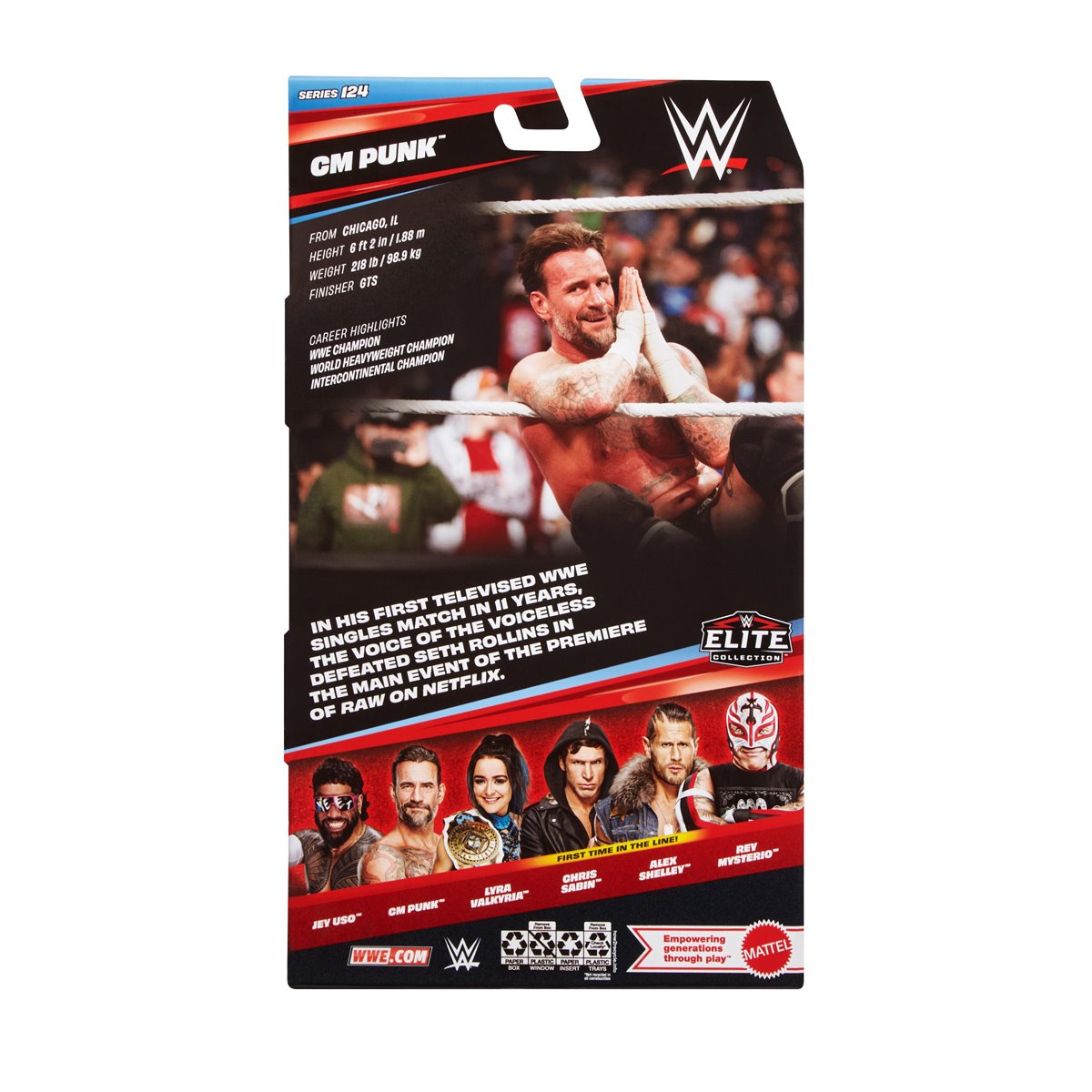 WWE Elite Collection Series 124 CM Punk