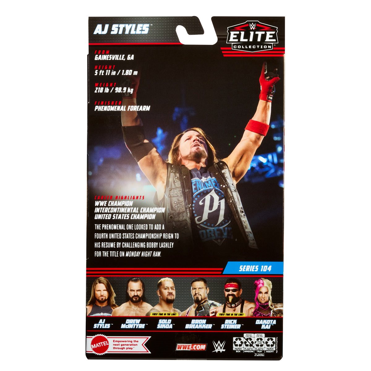 WWE Elite Collection Series 104: AJ Styles