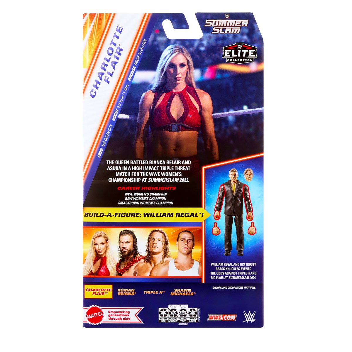 WWE Elite Collection SummerSlam 2025 Charlotte Flair