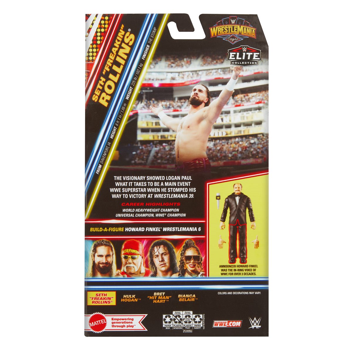 WWE Elite Collection WrestleMania 2025 Seth Rollins