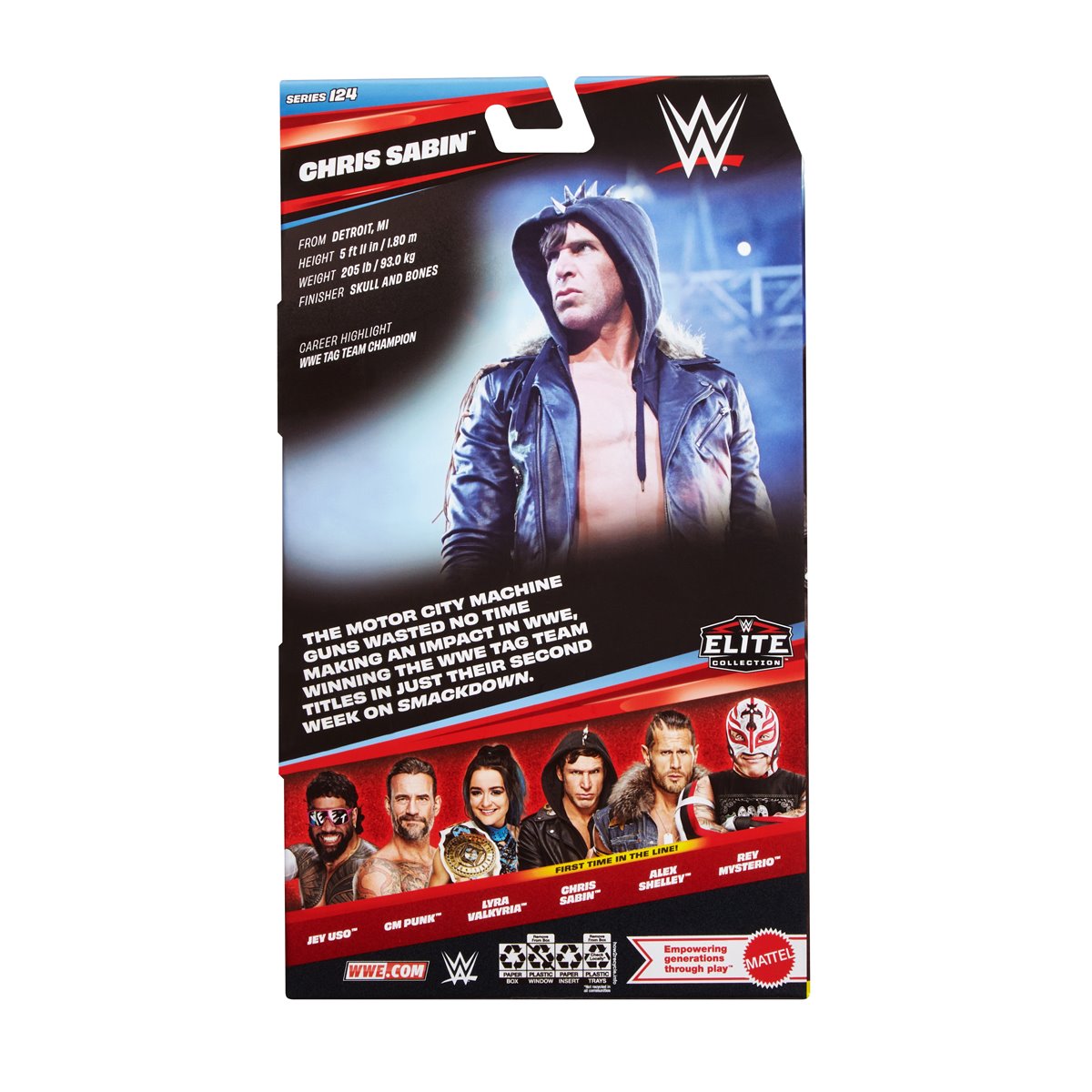 WWE Elite Collection Series 124 Chris Sabin