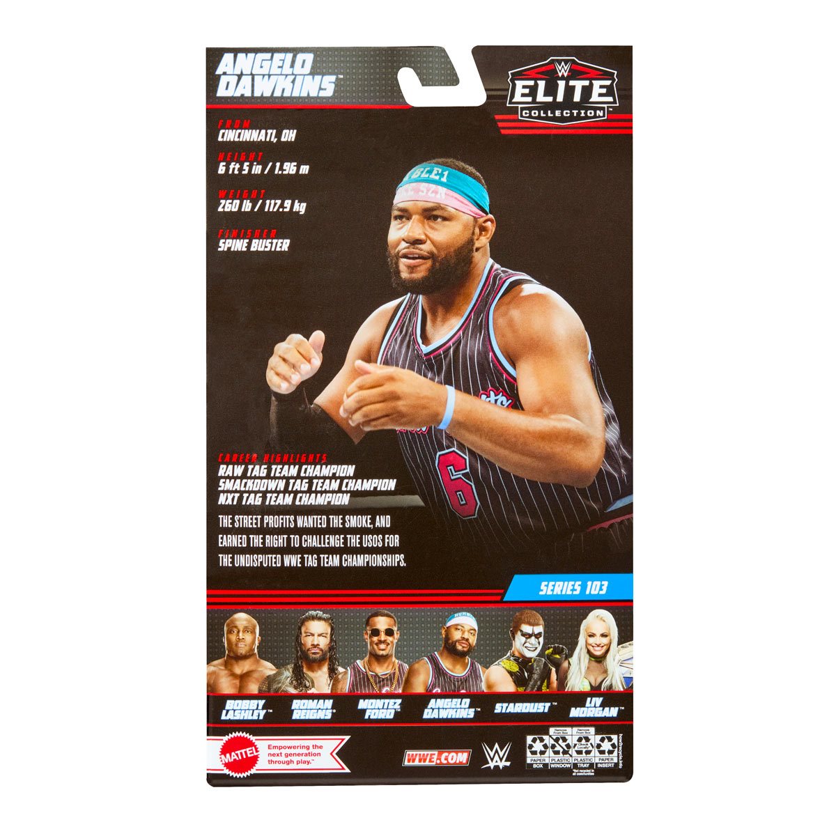 WWE Elite Collection Series 103: Angelo Dawkins