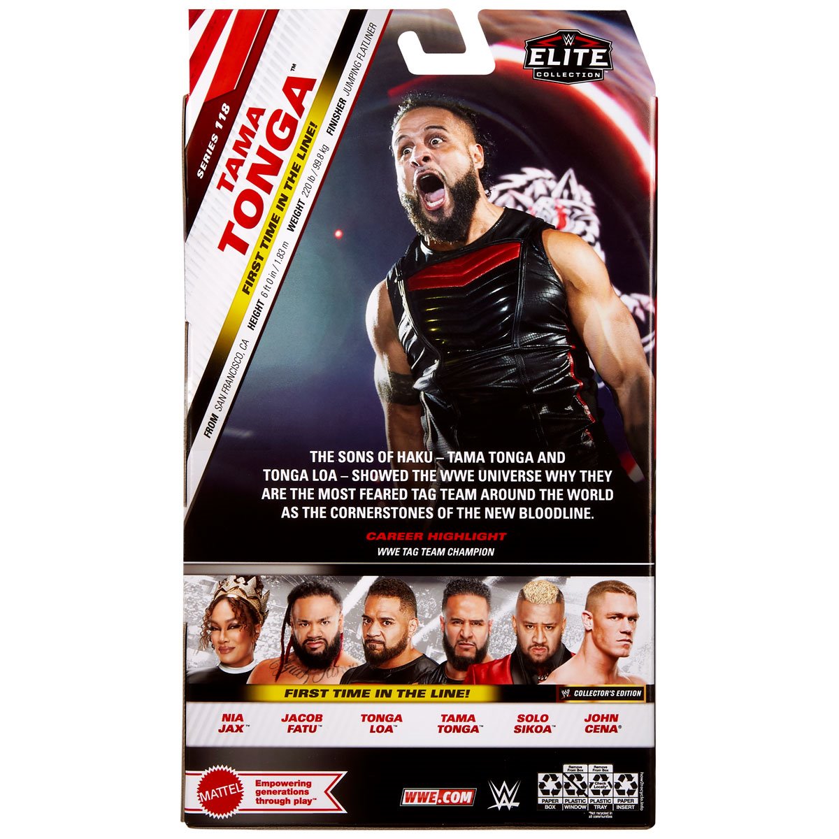 WWE Elite Collection Series 118 Tama Tonga