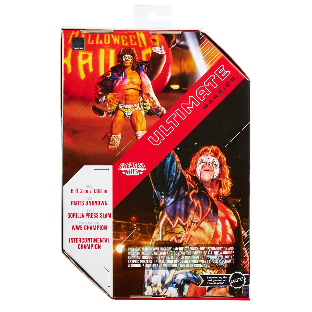 WWE Ultimate Edition Best of Wave 2 Ultimate Warrior *DAMAGED BOX