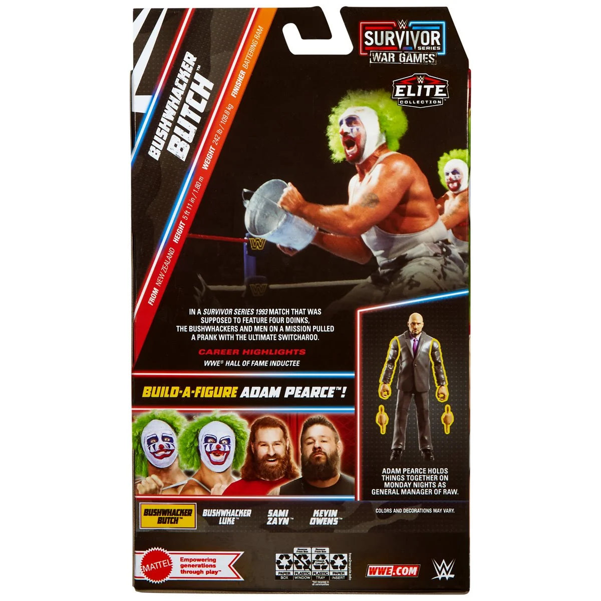 WWE Elite Collection Survivor Series 2024 Buchwhacker Butch