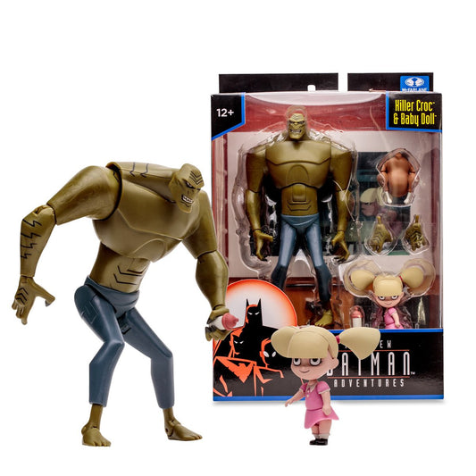 The New Batman Adventures Wave 1 Killer Croc & Baby Doll