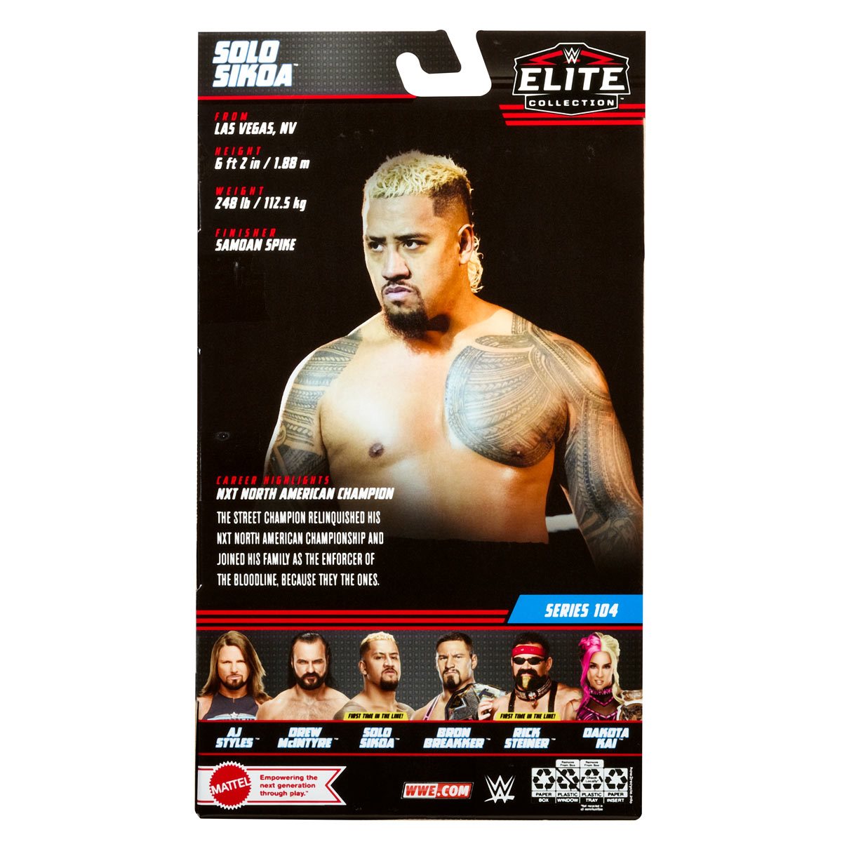 WWE Elite Collection Series 104: Solo Sikoa