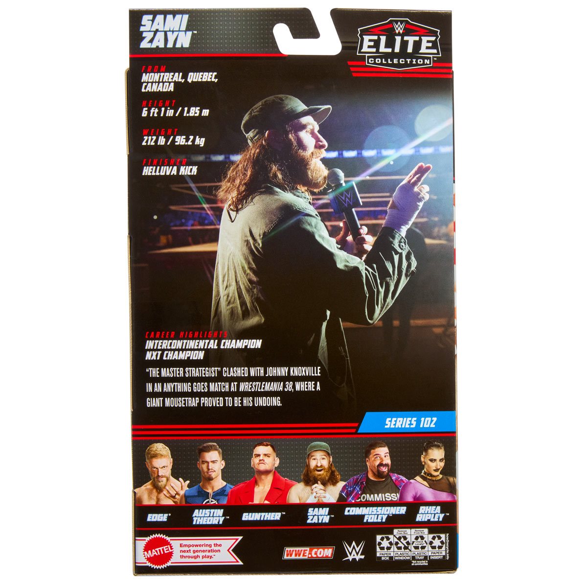 WWE Elite Collection Series 102: Sami Zayn