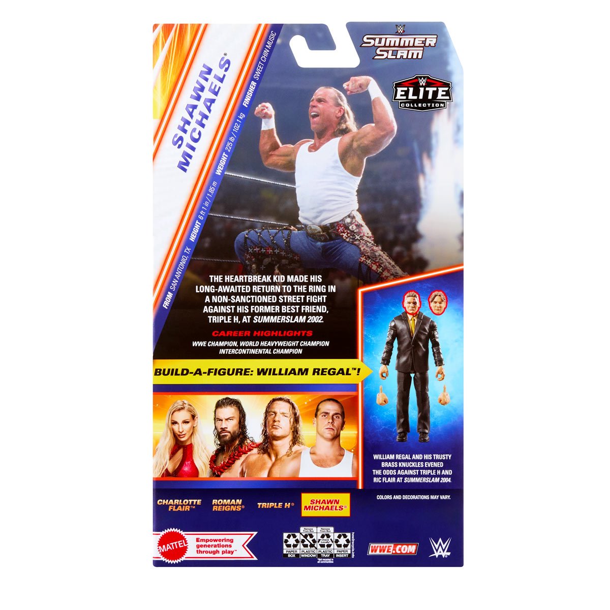 WWE Elite Collection SummerSlam 2025 Shawn Michaels