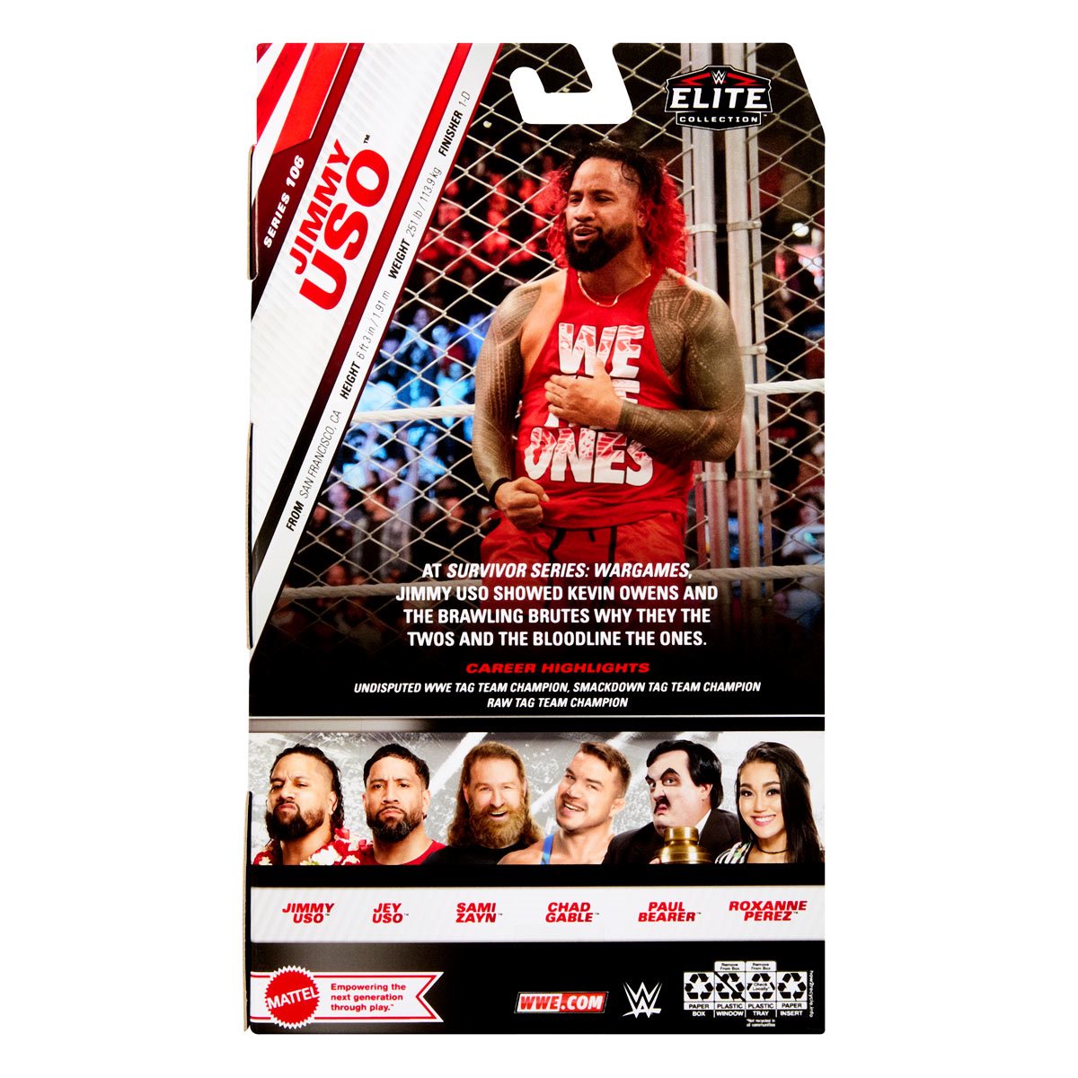 WWE Elite Collection Series 106: Jimmy Uso