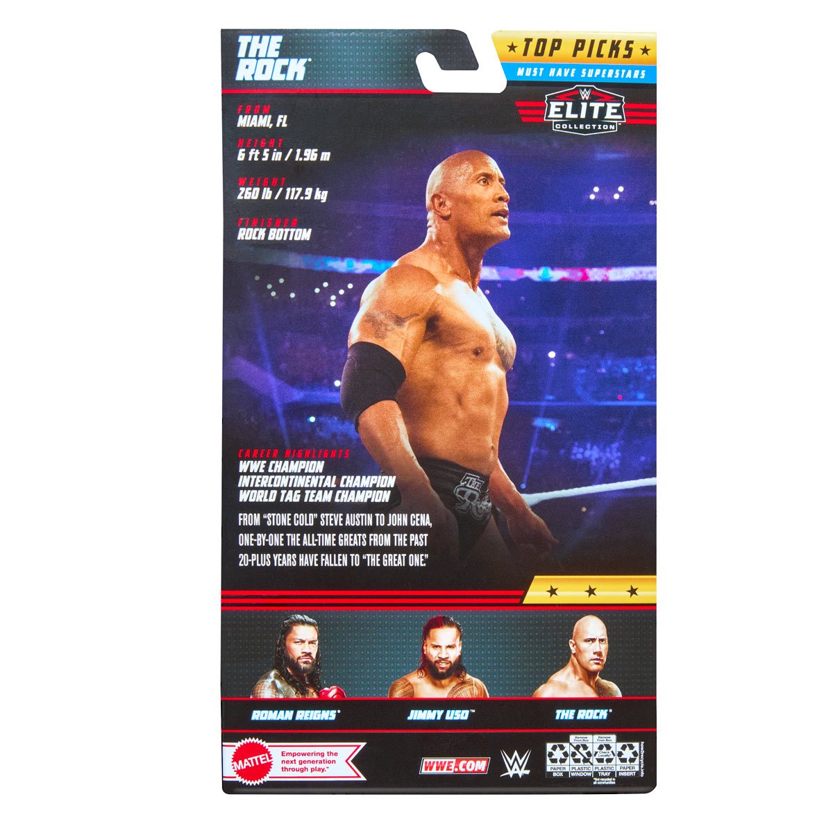 WWE Elite Collection Top Picks 2023 The Rock