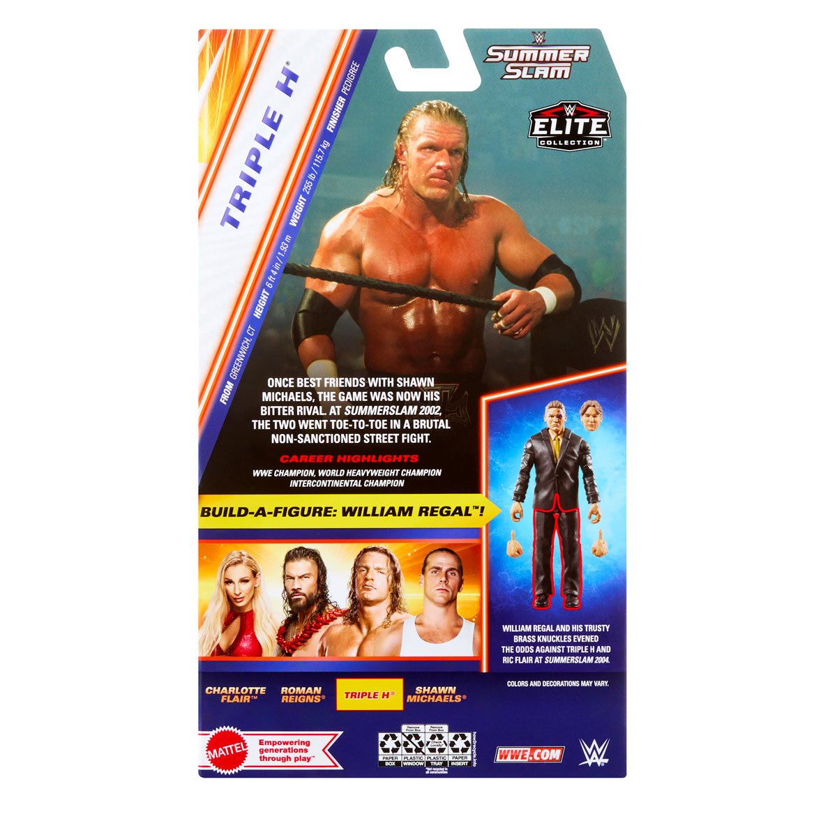 WWE Elite Collection SummerSlam 2025 Triple H