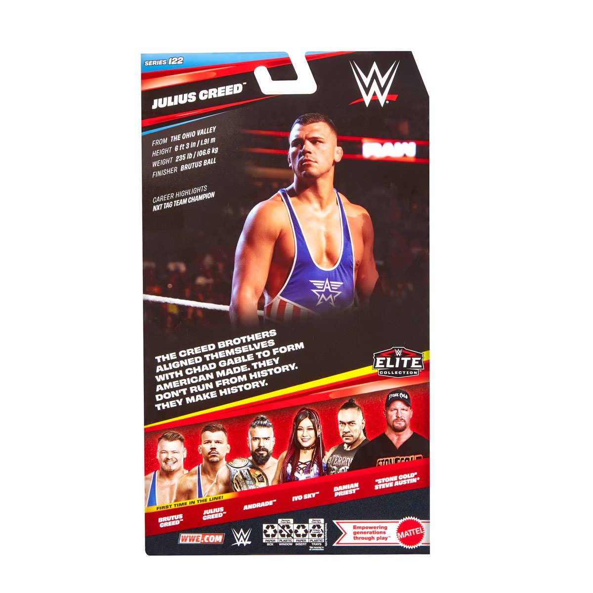 WWE Elite Collection Series 122 Julius Creed