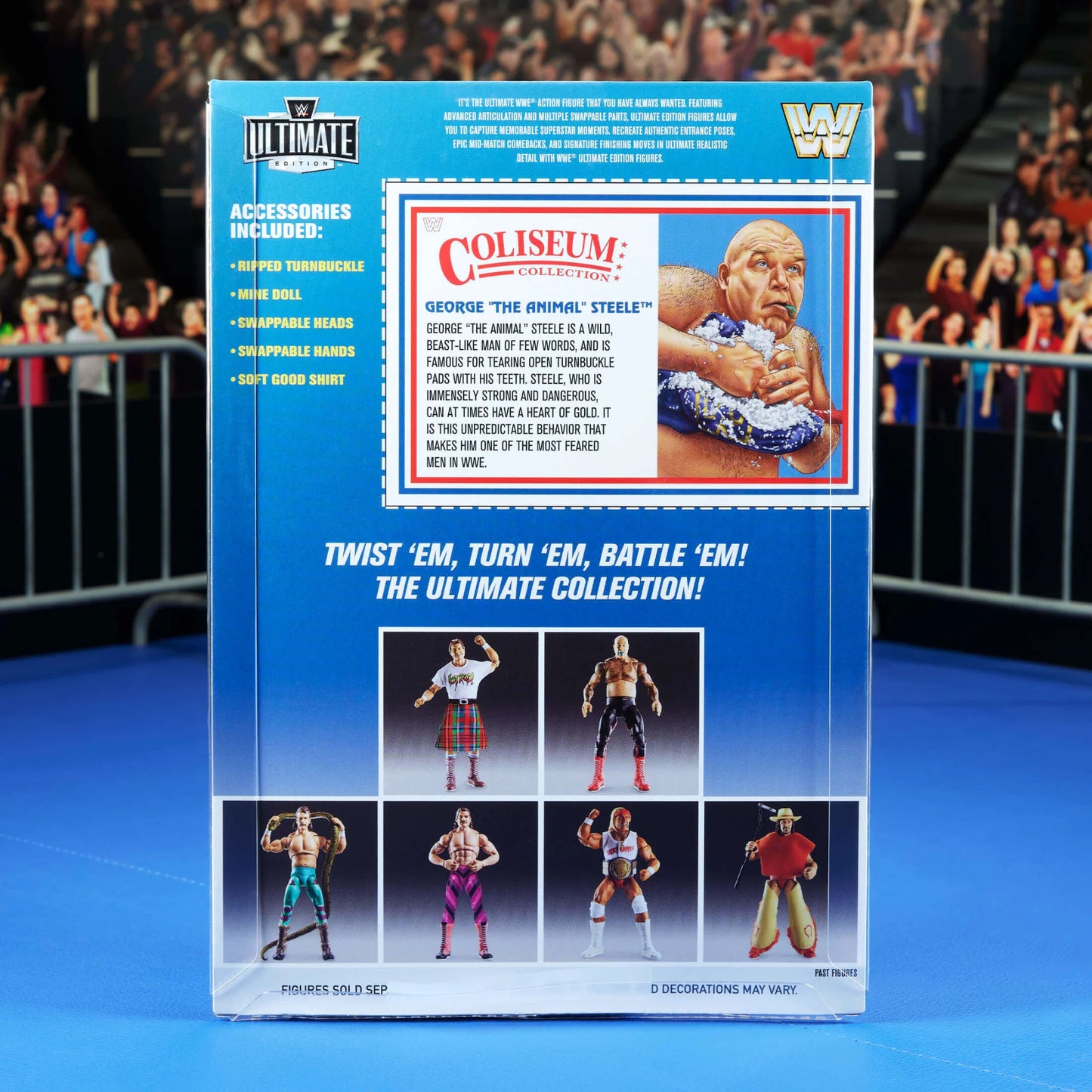 WWE Ultimate Edition Coliseum Collection George "The Animal" Steele