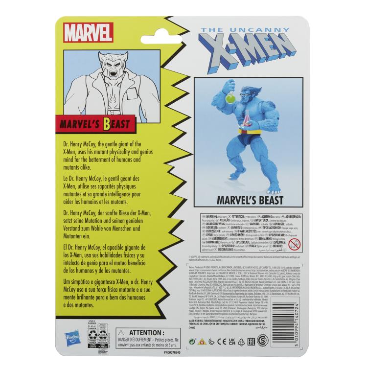 Marvel Legends Retro Collection The Uncanny X-Men Beast
