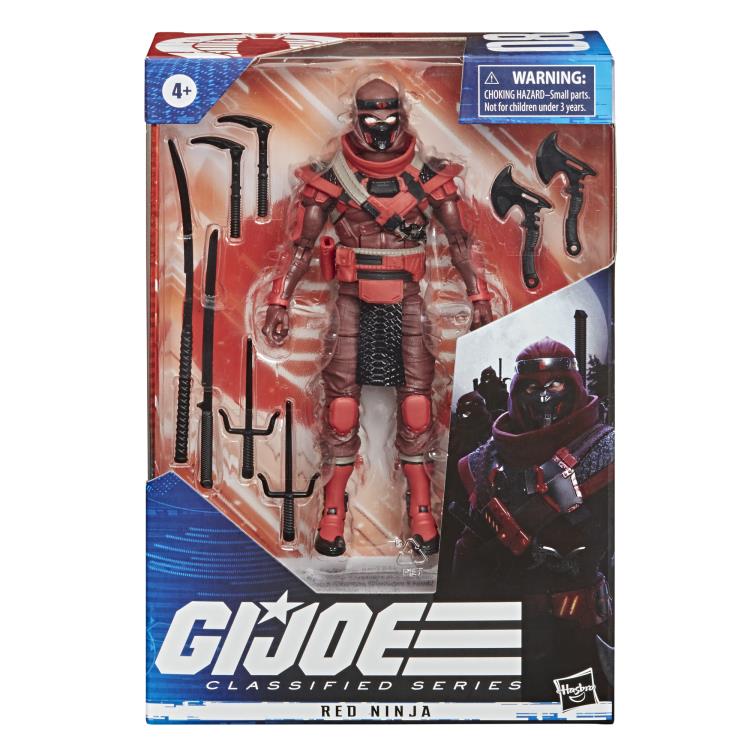 G.I. Joe Classified Series 6-inch Red Ninja Action Figure