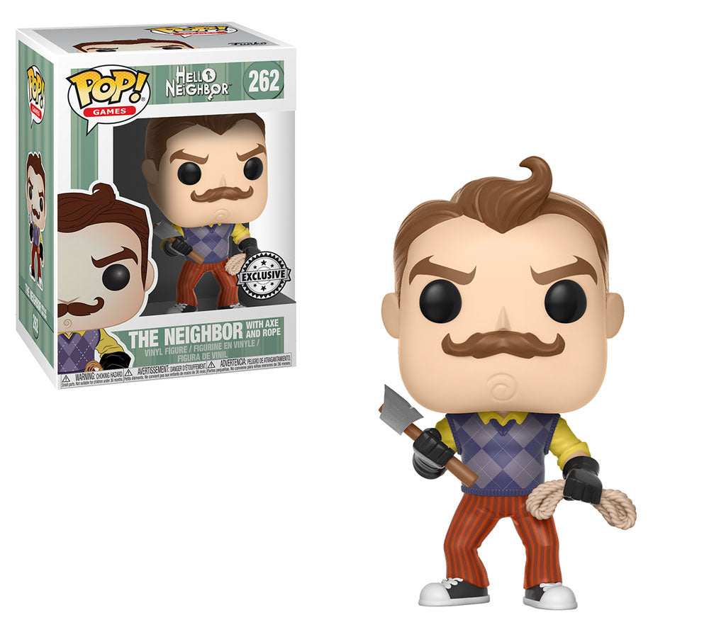 POP! Games 262 Hello Neighbor: The Neighbor with Axe & Rope