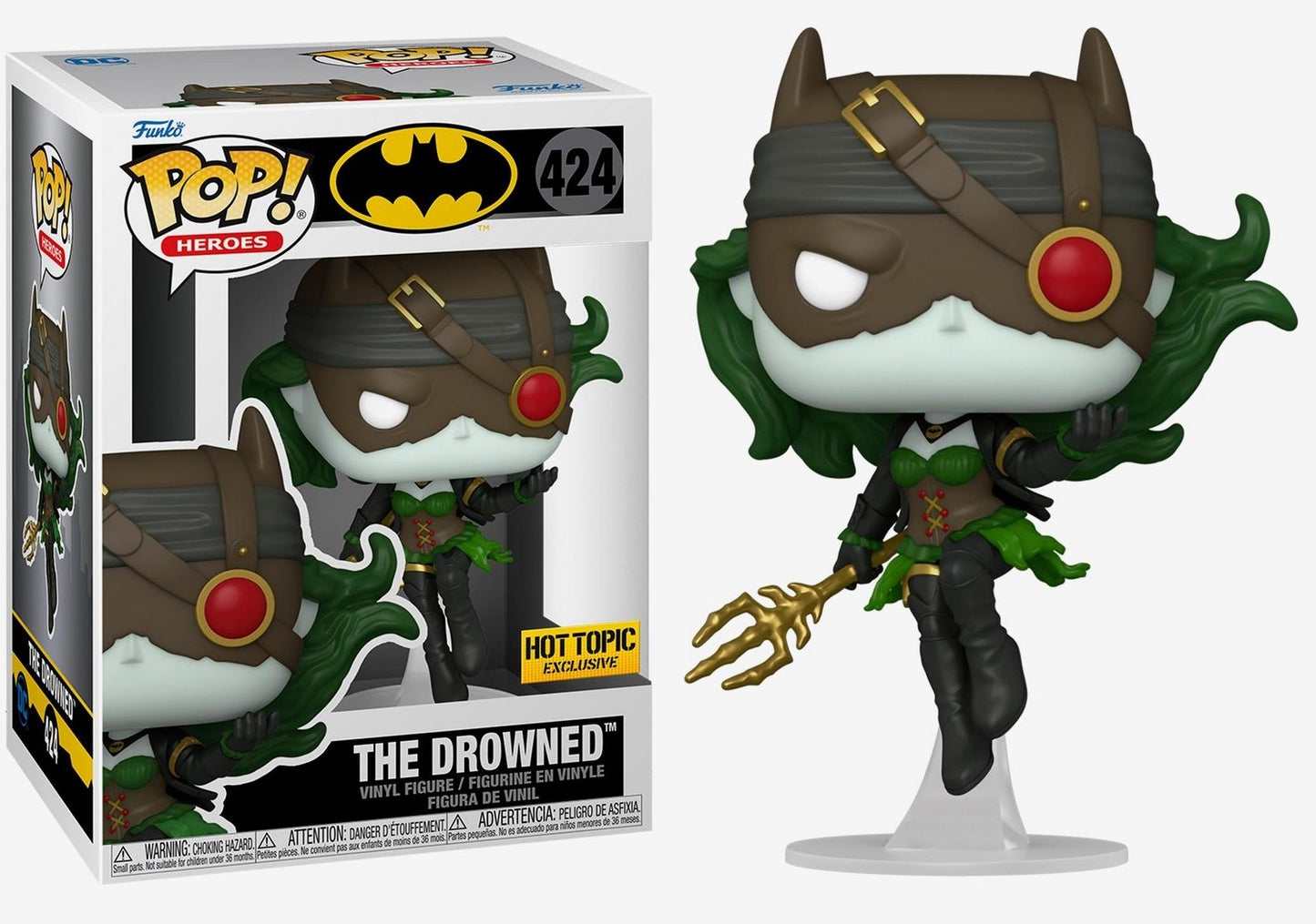 POP! Heroes 424 Dark Nights Metal: The Drowned (Hot Topic Exclusive)