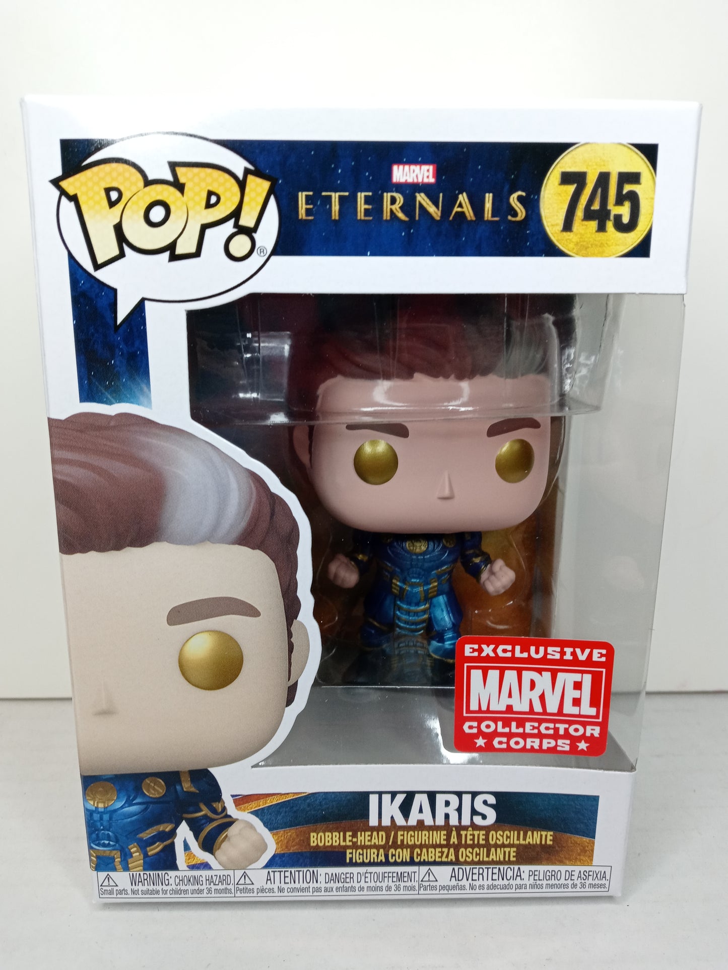 POP! Marvel 745 Eternals - Ikaris Marvel Collector Corps Exclusive
