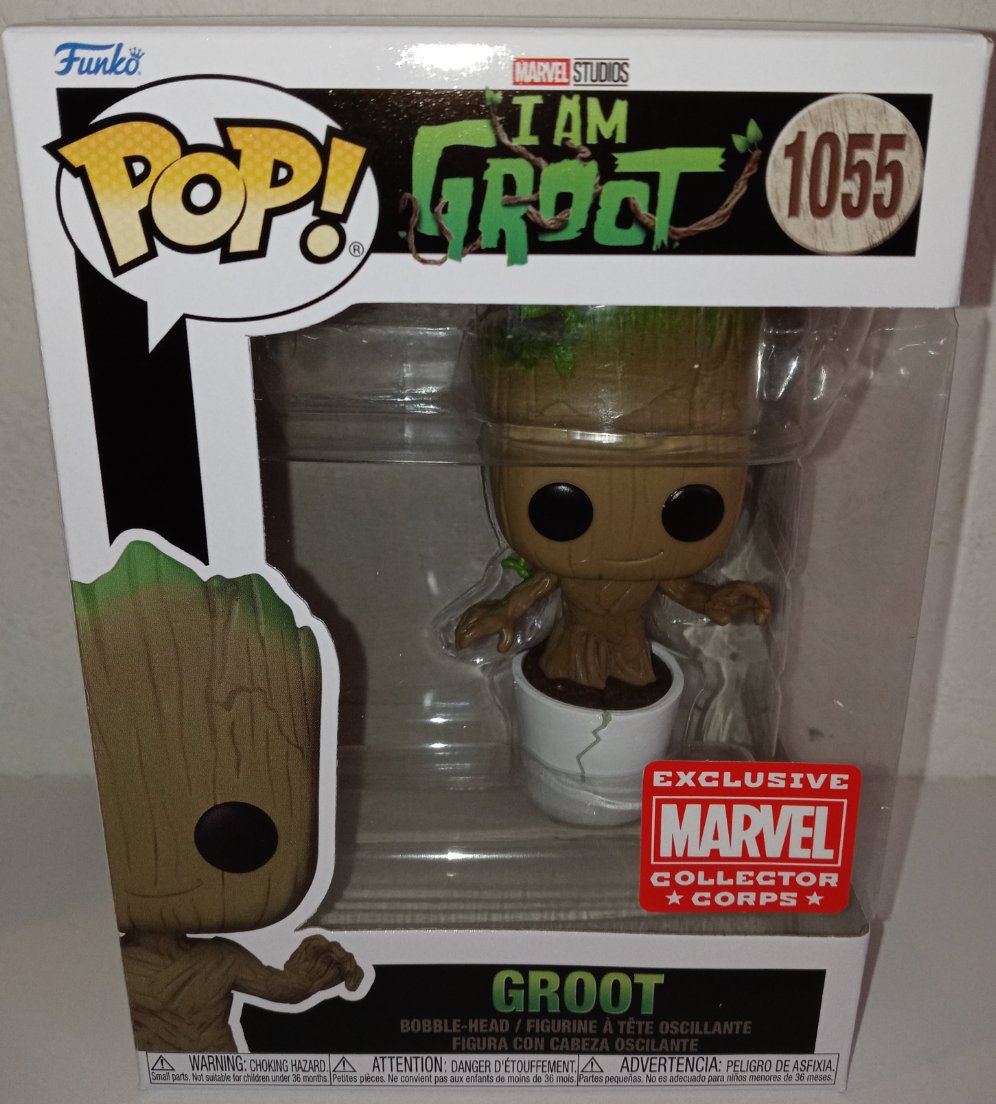Pop! Marvel 1055 I Am Groot: Groot Exclusive