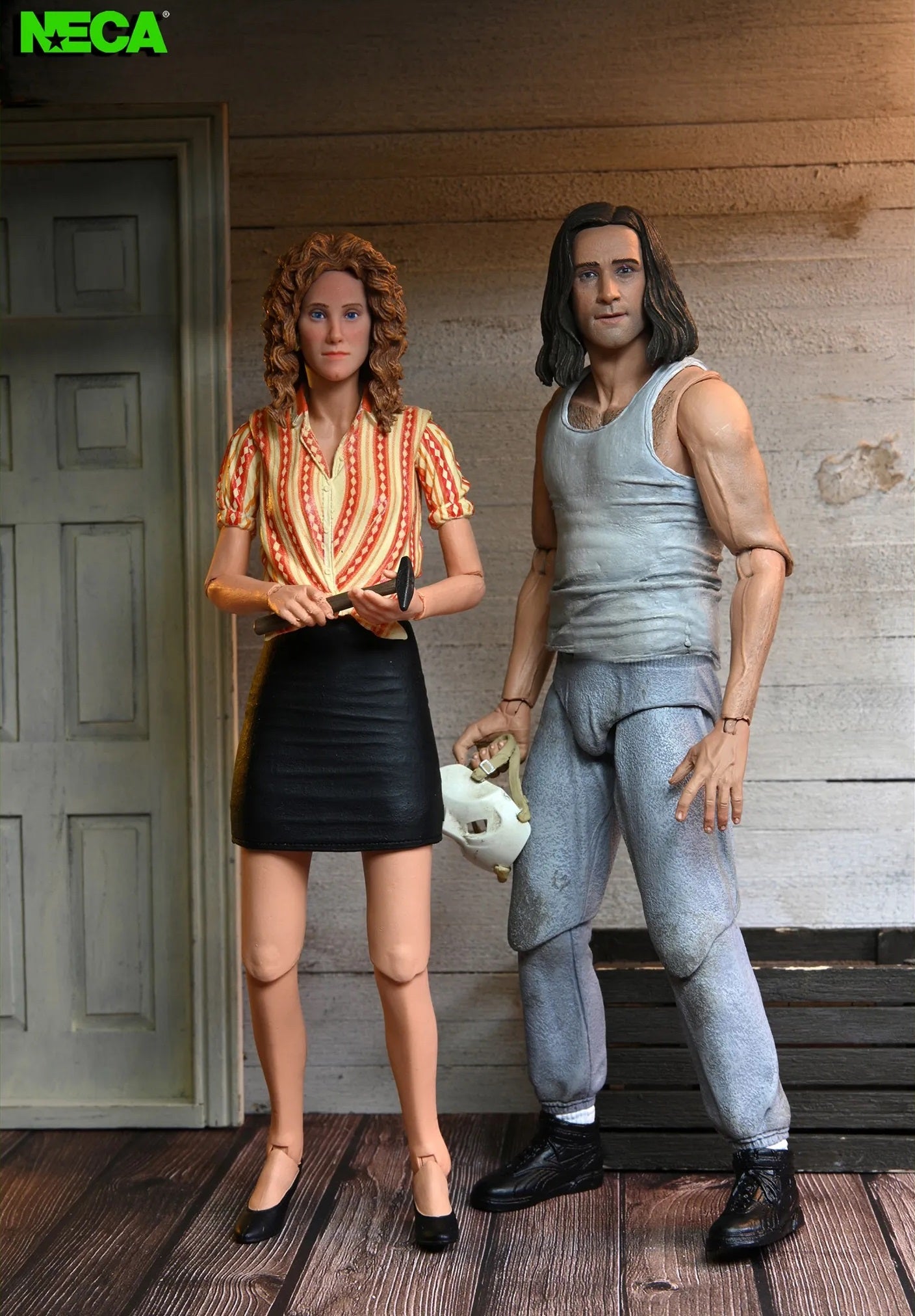 Teenage Mutant Ninja Turtles (1990) Casey Jones & April O'Neil 7" Figures