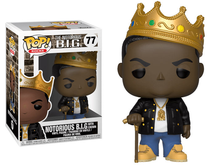 POP! Rocks 77 Notorious B.I.G. with Crown