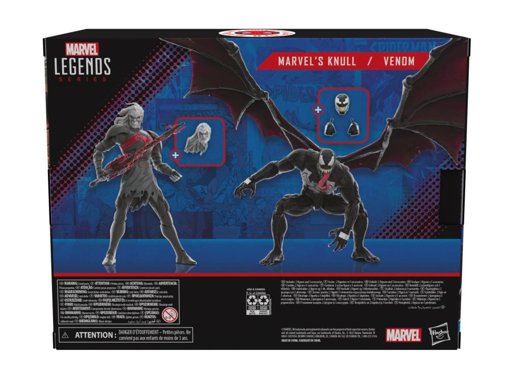 Marvel Legends King in Black Knull & Venom 2pk