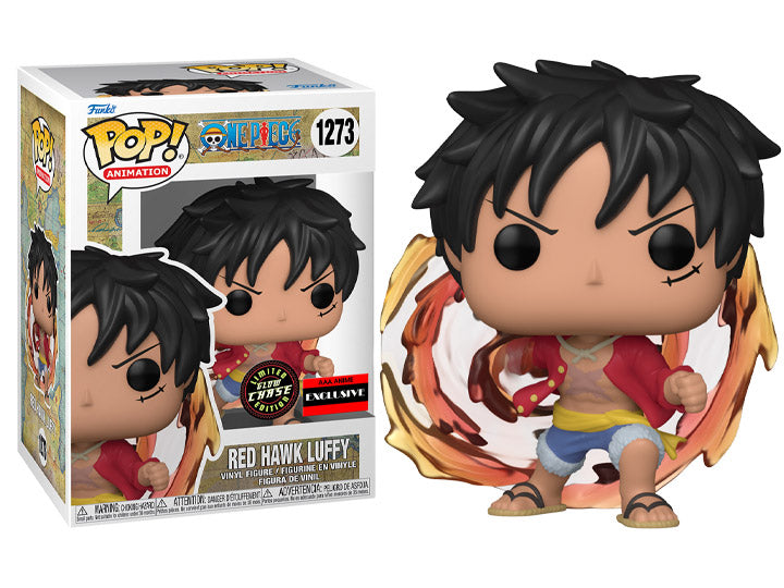 Pop! Animation 1273: One Piece - Red Hawk Luffy (AAA Anime) Exclusive *CHASE