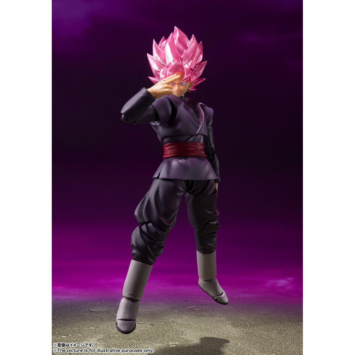 S.H.Figuarts Dragon Ball Super Goku Black Super Saiyan Rose