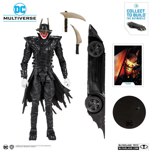 DC Multiverse Batmobile Wave Dark Nights Metal Batman Who Laughs