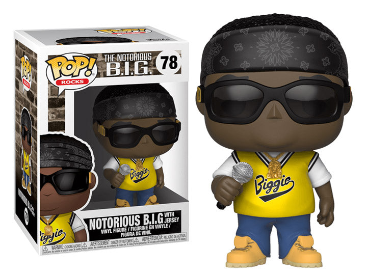 POP! Rocks 78 Notorious B.I.G. with Jersey