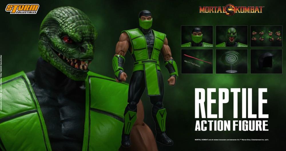 Mortal Kombat Vs Series Reptile 1/12 Scale Figure