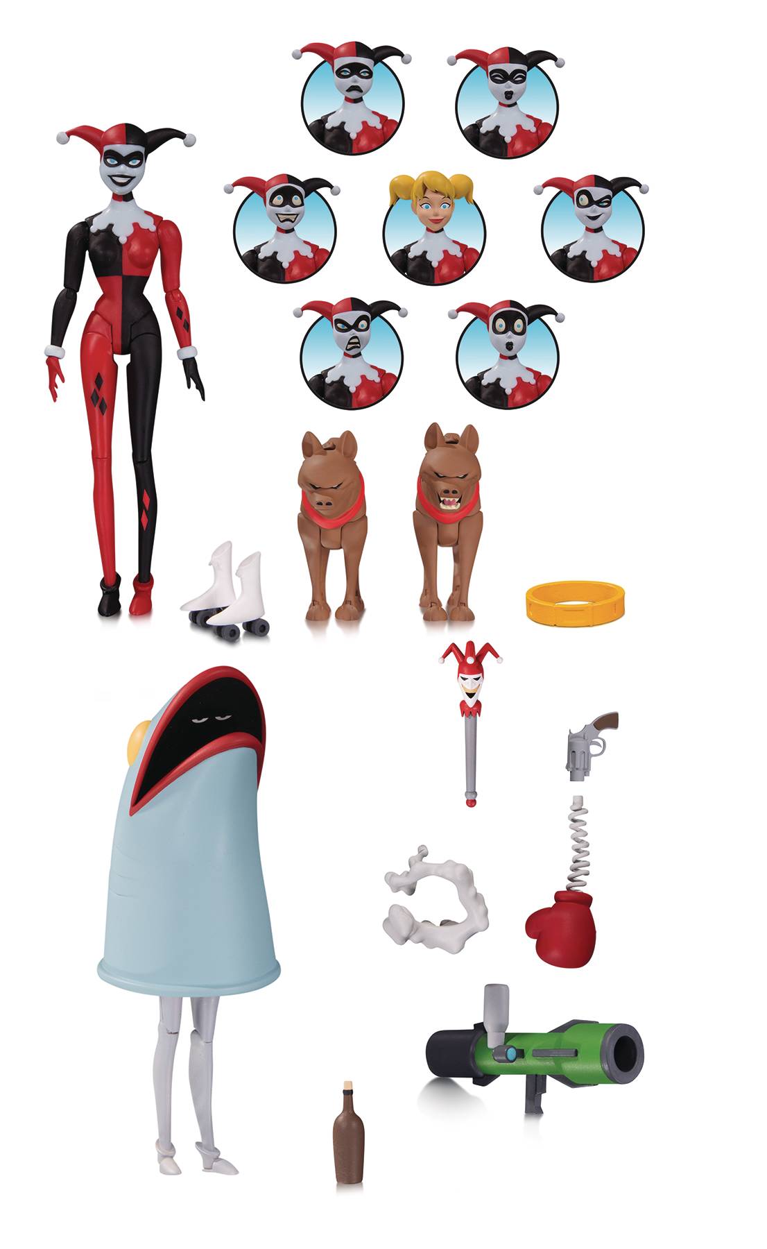 Batman The Animated Series: Harley Quinn Expressions Pack