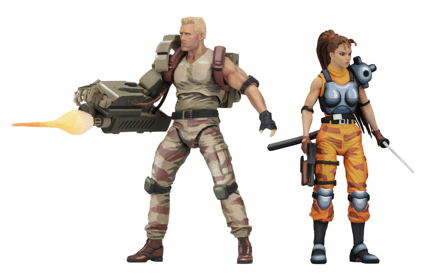 Alien vs. Predator Dutch Schaefer & Linn Kurosawa (Arcade Appearance) Two-Pack