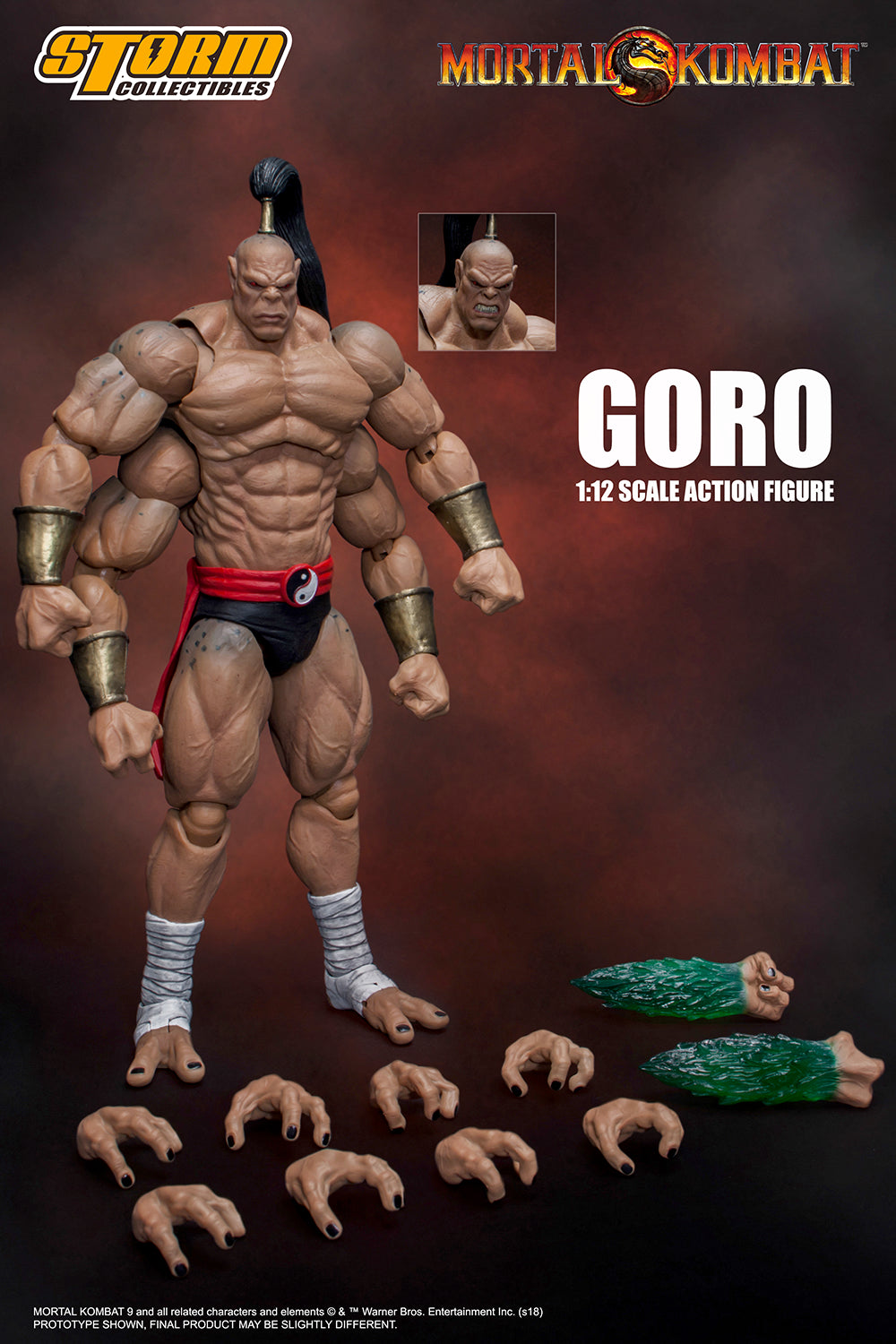 Mortal Kombat Goro 1/12 Scale Figure
