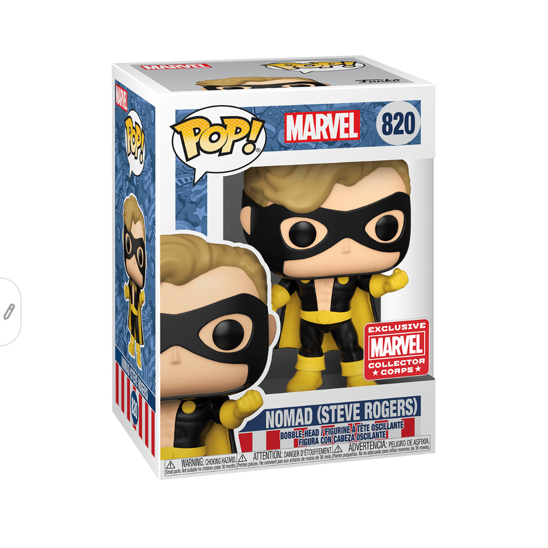 POP! Marvel 820 Nomad Steve Rogers Exclusive