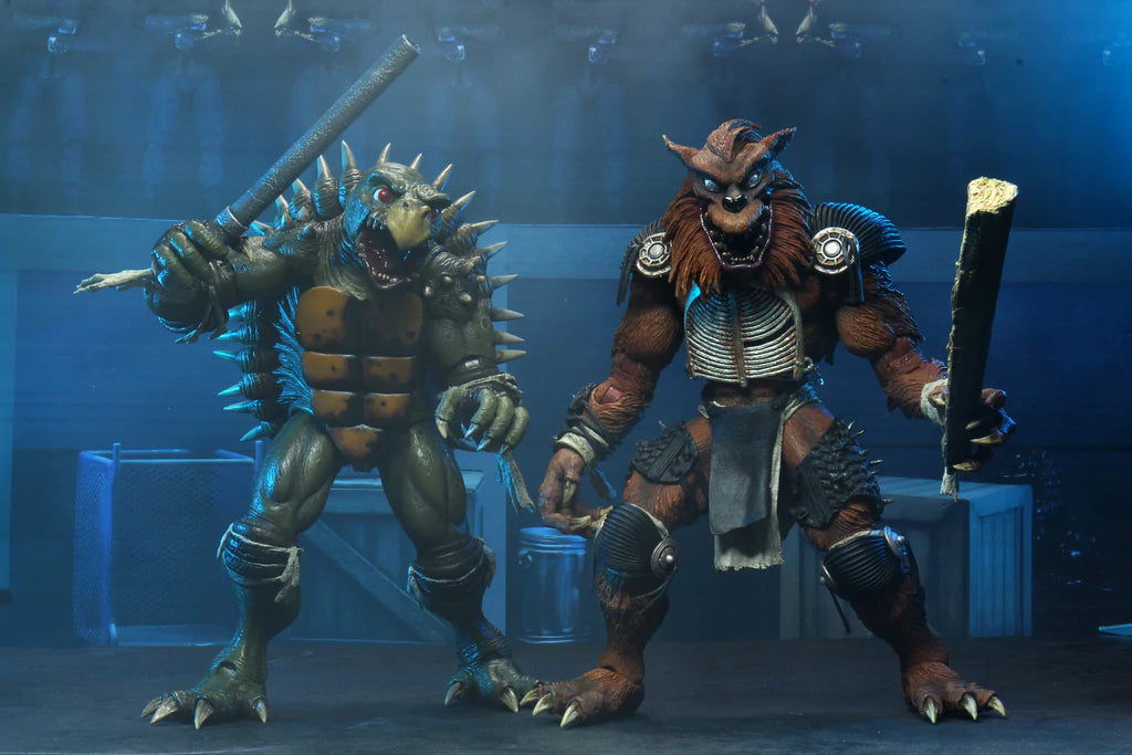 Teenage Mutant Ninja Turtles II Secret of The Ooze: Tokka & Rahzar 2pk NECA Exclusive