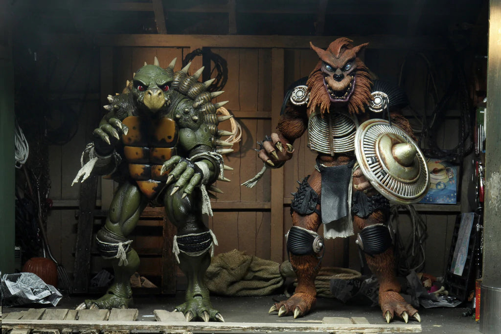 Teenage Mutant Ninja Turtles II Secret of The Ooze: Tokka & Rahzar 2pk NECA Exclusive