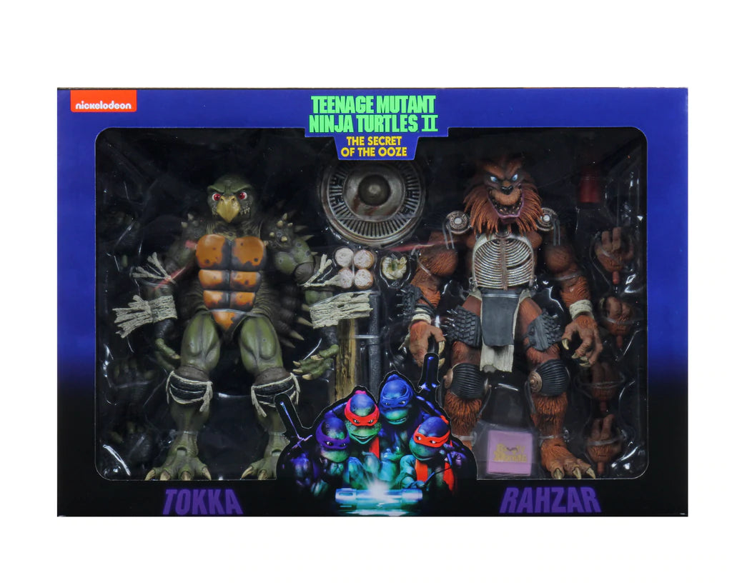 Teenage Mutant Ninja Turtles II Secret of The Ooze: Tokka & Rahzar 2pk NECA Exclusive