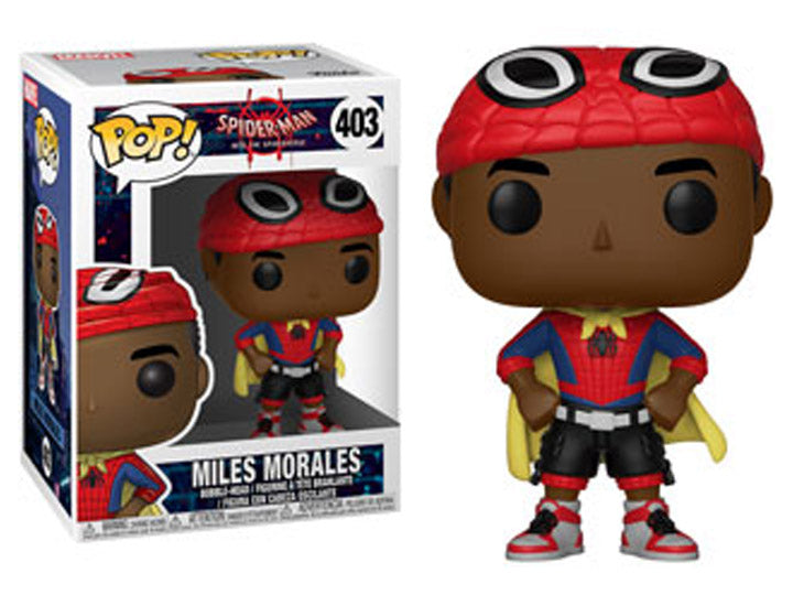 POP! Marvel 403 Spider-Man Into The Spider-Verse: Miles Morales (Unmasked)