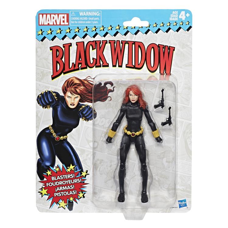 Marvel Vintage Super Heroes 6in Black Widow