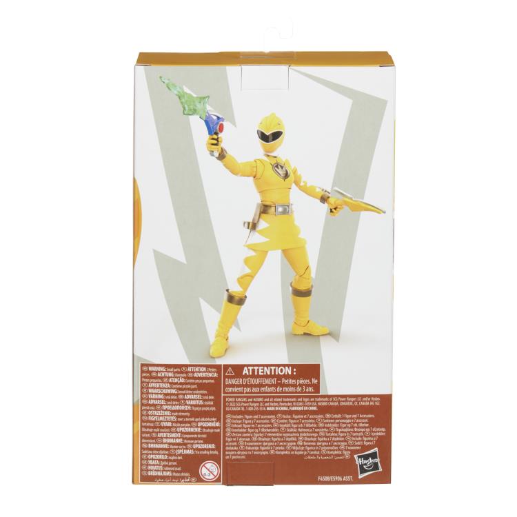 Power Rangers Lightning Collection Dino Thunder Yellow Ranger