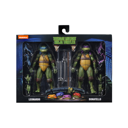 Teenage Mutant Ninja Turtles (1990) Leonardo & Donatello 2pk 7" Figures