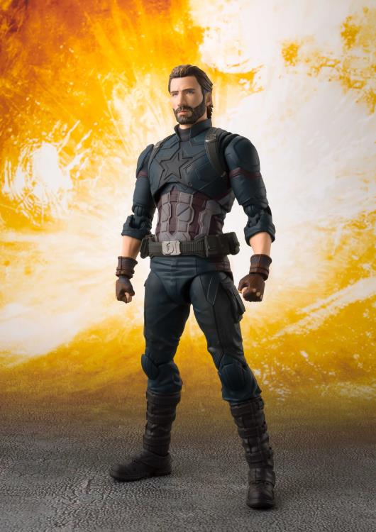 Avengers Infinity War Captain America & Tamashii Effects S.H.Figuarts