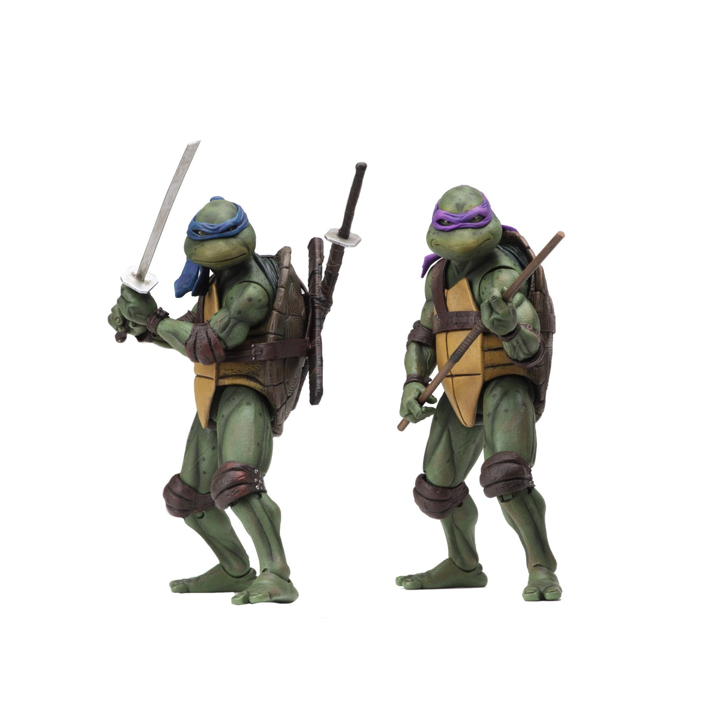 Teenage Mutant Ninja Turtles (1990) Leonardo & Donatello 2pk 7" Figures